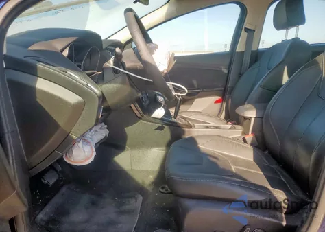 2016 Ford Focus Titanium from USA, damaged, VIN 1FADP3N26GL318969